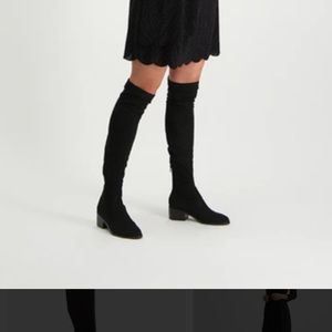 Steve Madden black over the knee boots
